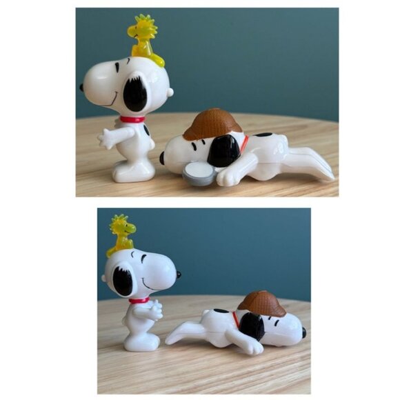 6 Vintage Burger King Snoopy Collectible Figurines 2000's - Picture 8 of 10